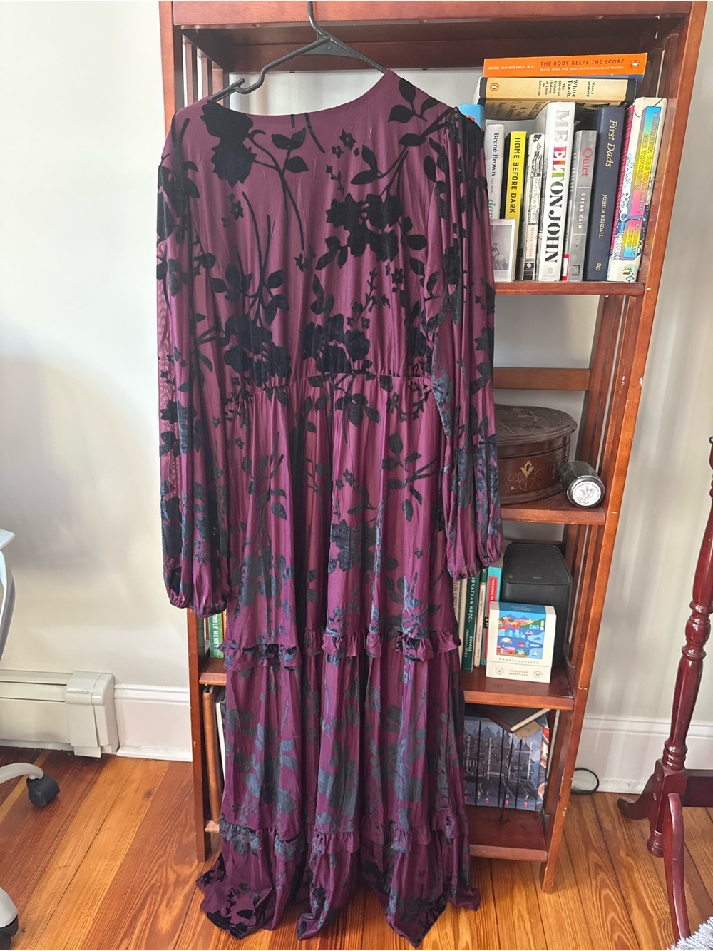 Baltic Born Liana Velvet Embossed Maxi Dress - XL - Picture 5 of 7